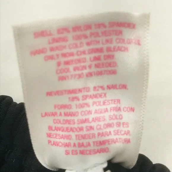 Xhilaration Women's Size Large Low Coverage String Bikini Swim Bottom Black NWOT - Picture 4 of 7